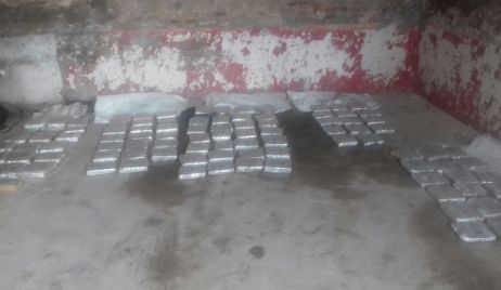 153 kilos de marihuana secuestrado en San Cristóbal