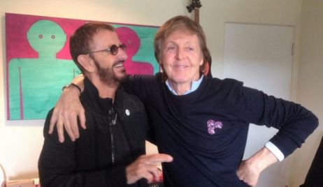 Paul McCartney y Ringo Starr volvieron a grabar juntos
