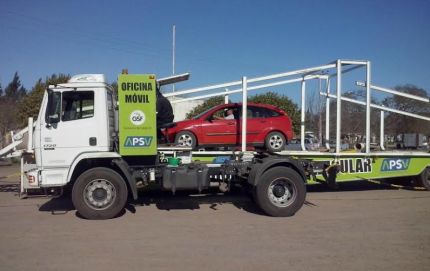 Realizaron inspecciones técnicas a más de 130 vehículos en el norte santafesino