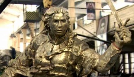 Juana Azurduy tendrá su monumento frente al salón Mujeres, en los jardines de la Casa Rosada