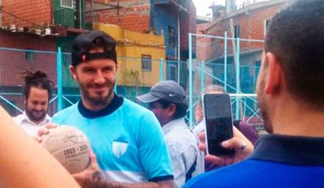 David Beckham, de visita en Argentina