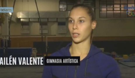Ailén Valente: La gimnasta que desde chica soñaba con estar en un Juego Olímpico