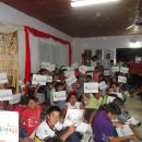 Noventa alumnos en el taller de apoyo escolar de Calchaquí