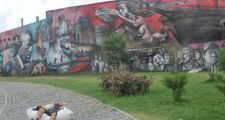 Un mural en homenaje a Quinquela Martín bate récord mundial