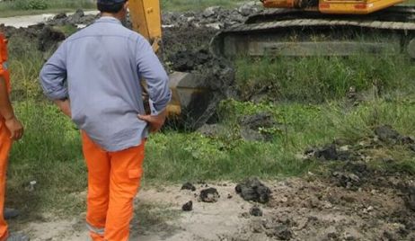 SOSA DESTACÓ LAS OBRAS QUE SE ESTÁN REALIZANDO EN LOS TÁBANOS PARA PREVENIR INUNDACIONES