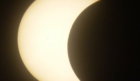 ASÍ SE VIO EL ECLIPSE EN NUESTRA CIUDAD