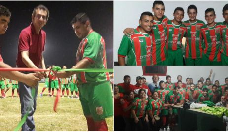 Con aportes del Municipio, inauguraron refacciones en el Club Estudiantes