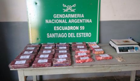 Iba rumbo a Ceres con más de 60 kilos de cocaína.