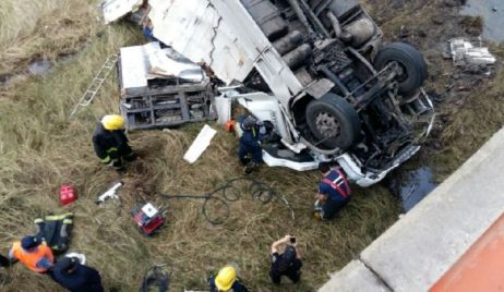 Trágico accidente en el puente del Malabrigo