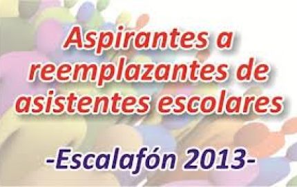 Atención Asistentes Escolares se rinde el 20 de diciembre