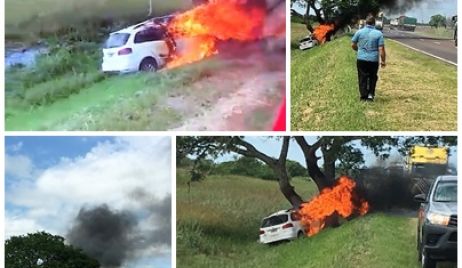 Accidente fatal sobre Ruta 11 a la altura del km 912