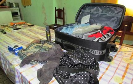 Más de 30.000 en pesos , dólares y objetos.