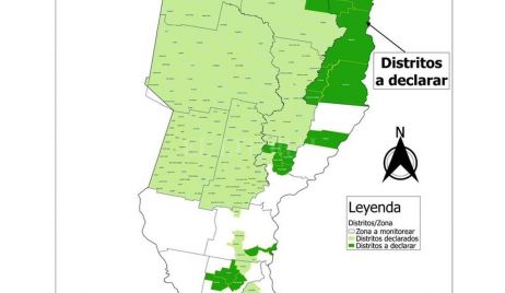 Emergencia agropecuaria: Abarcará los Departamentos Vera, Obligado y San Javier.