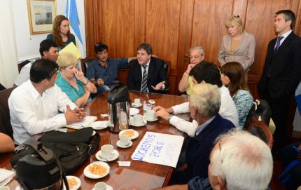 Diputados recibieron a campesinos del norte santafesino