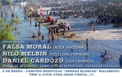 6 de enero, Fiesta Regional de la Arena Blanca