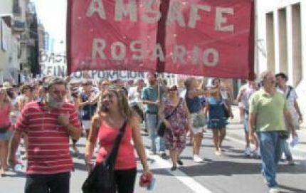 Amsafé Rosario pone un piso de 30% para discutir salarios