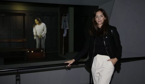 LUCIANA AYMAR VISITO EL MUSEO DEL DEPORTE SANTAFESINO