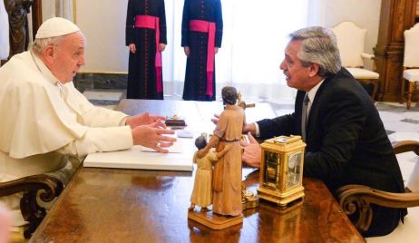 Alberto Fernández, tras su encuentro con el Papa: 