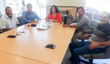 Paula Mitre recibió al Diputado Fabián Bastia
