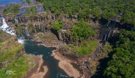 Las Cataratas tienen solo un 