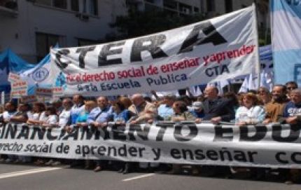 CTERA disidente pedirá un aumento no menor al 30% y amenaza con paros 