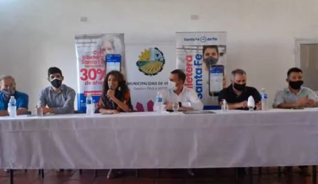 Se presentó en Vera, el Programa  