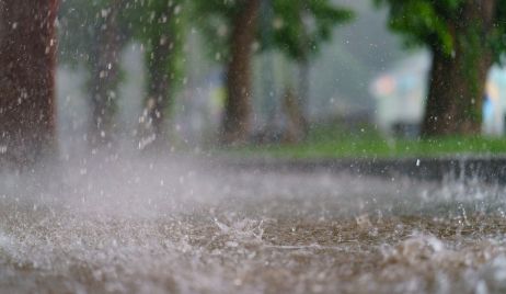Registro de precipitaciones en todo el departamento Vera