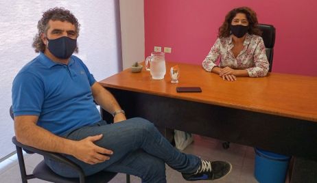 La Intendente recibió al Director Provincial de la EPE