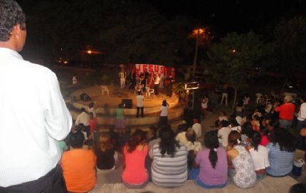 Segundo festival de chamamé cristiano en Calchaquí