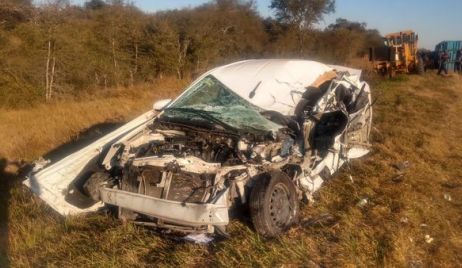 Accidente sobre Ruta Nacional 11