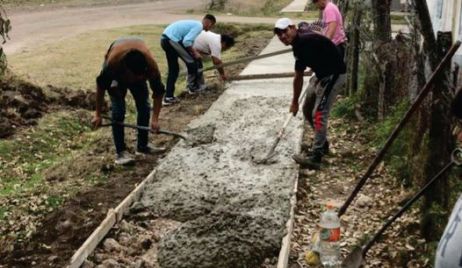Obras de pasillos y veredas seguras.