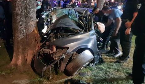 Avellaneda: tres amigos fallecieron en un accidente vial en la ruta 11