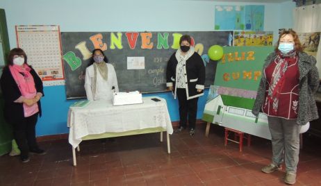 Micro de Amsafe Delegación Vera.