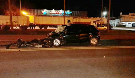 Calchaquí: Accidente de tránsito sobre Ruta 11