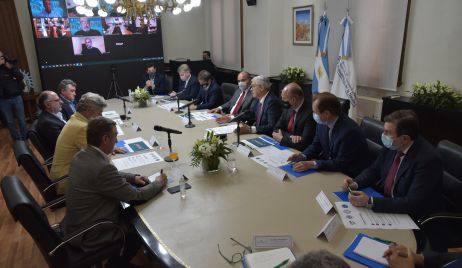 Reunión en el Ministerio de Agricultura, sobre exportación de carne