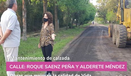 La Municipalidad de Vera realiza trabajos en distintos puntos de la ciudad