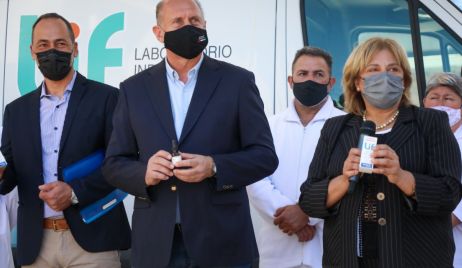 PEROTTI PRESENTÓ EL PRIMER LOTE DE ACEITE DE CANNABIS MEDICINAL ELABORADO POR EL LIF