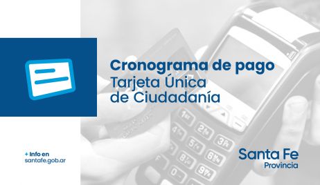 SE ACREDITARÁ LOS FONDOS DE LA TARJETA ÚNICA DE CIUDADANÍA EL 21 DE OCTUBRE