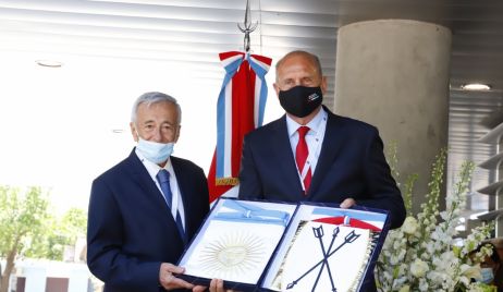 Perotti participó de la inauguración del nuevo edificio de los Tribunales de la ciudad de Reconquista