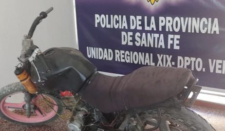 SE HALLÓ UNA MOTO DENUNCIADA COMO SUSTRAIDA