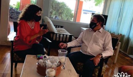 CARNAVALES 2022: REUNION DE LA INTENDENTE MUNICIPAL Y EL MINISTRO DE CULTURA DE LA PROVINCIA.
