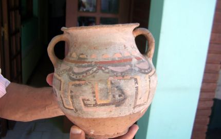 Hallan vaso ceremonial abipón de 130 años