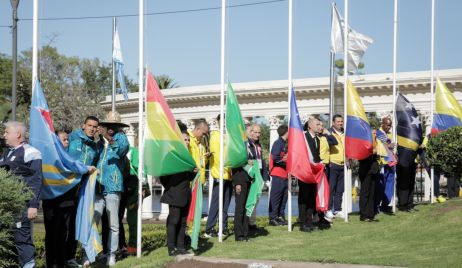 SANTA FE DIO LA BIENVENIDA A LOS PAÍSES QUE YA PARTICIPAN EN LOS JUEGOS SURAMERICANOS DE LA JUVENTUD