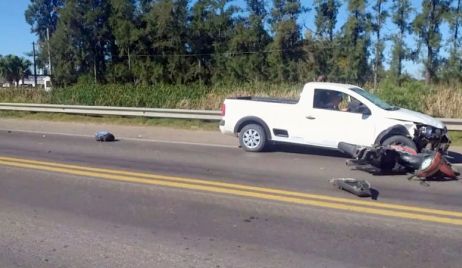 Accidente de tránsito sobre Ruta 11