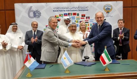 PEROTTI Y SCHIARETTI FIRMARON EN KUWAIT EL CRÉDITO PARA INICIAR LA CONSTRUCCIÓN DEL ACUEDUCTO BIPROVINCIAL SANTA FE – CÓRDOBA