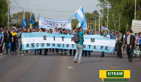 Se movilizó Festram en toda la provincia