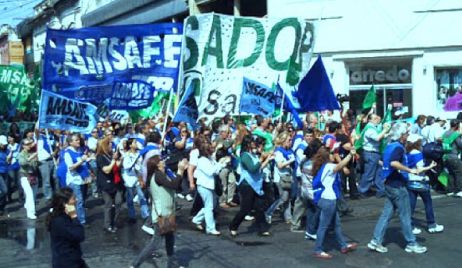 Amsafe y Sadop anunciaron  paro por 48 horas 
