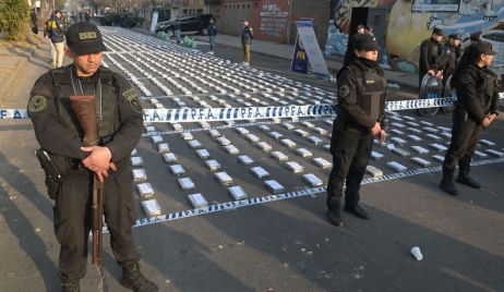 Secuestraron más de 1.600 kilos de cocaína que iban a ser traficados a Dubái