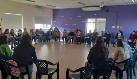 Se capacitó  a personal de los Centros de Acción Familiar de Vera y Reconquista.
