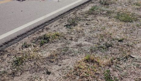 Choque de dos motocicletas sobre Ruta 98
